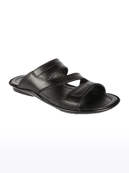 Men's Coolers PU Black Sandals