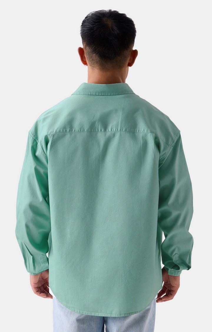 Men's Solids Blue Mist Shirts