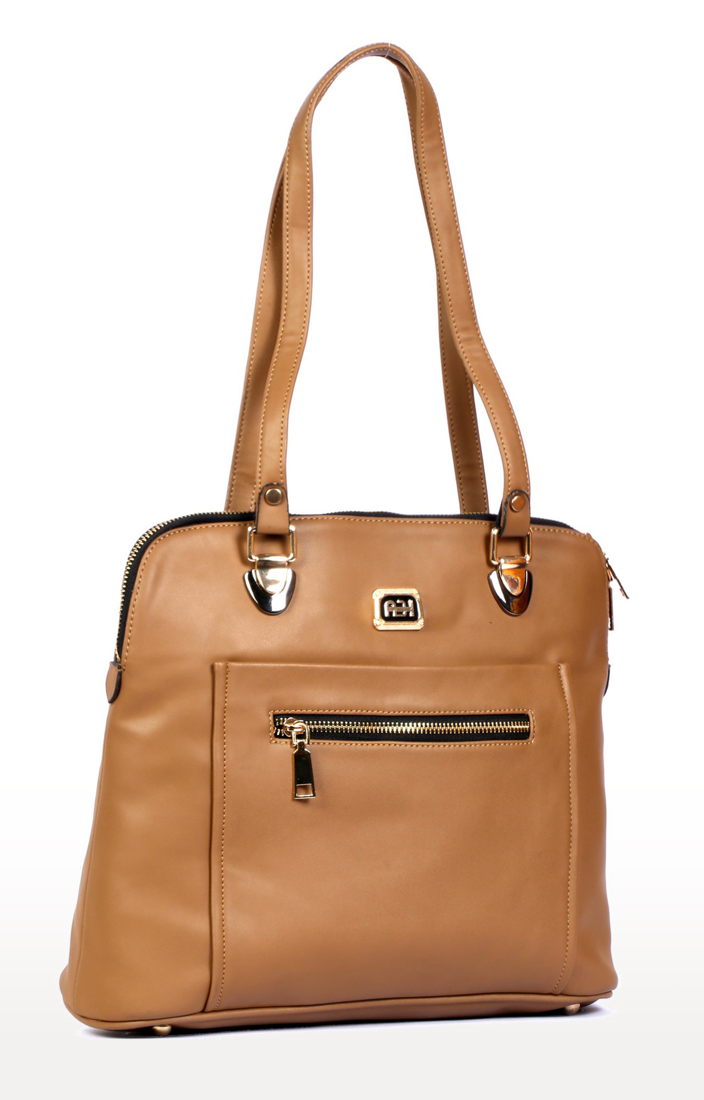 Lely's Big Sized Brown Women's Office Handbag