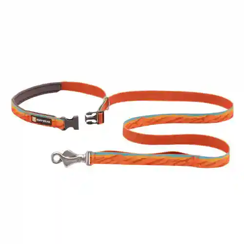 Ruffwear Flat Out Leash for Dogs, Fall Mountains