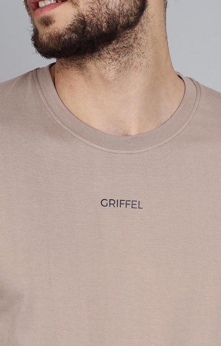 Men's Brown Solid Co-ords