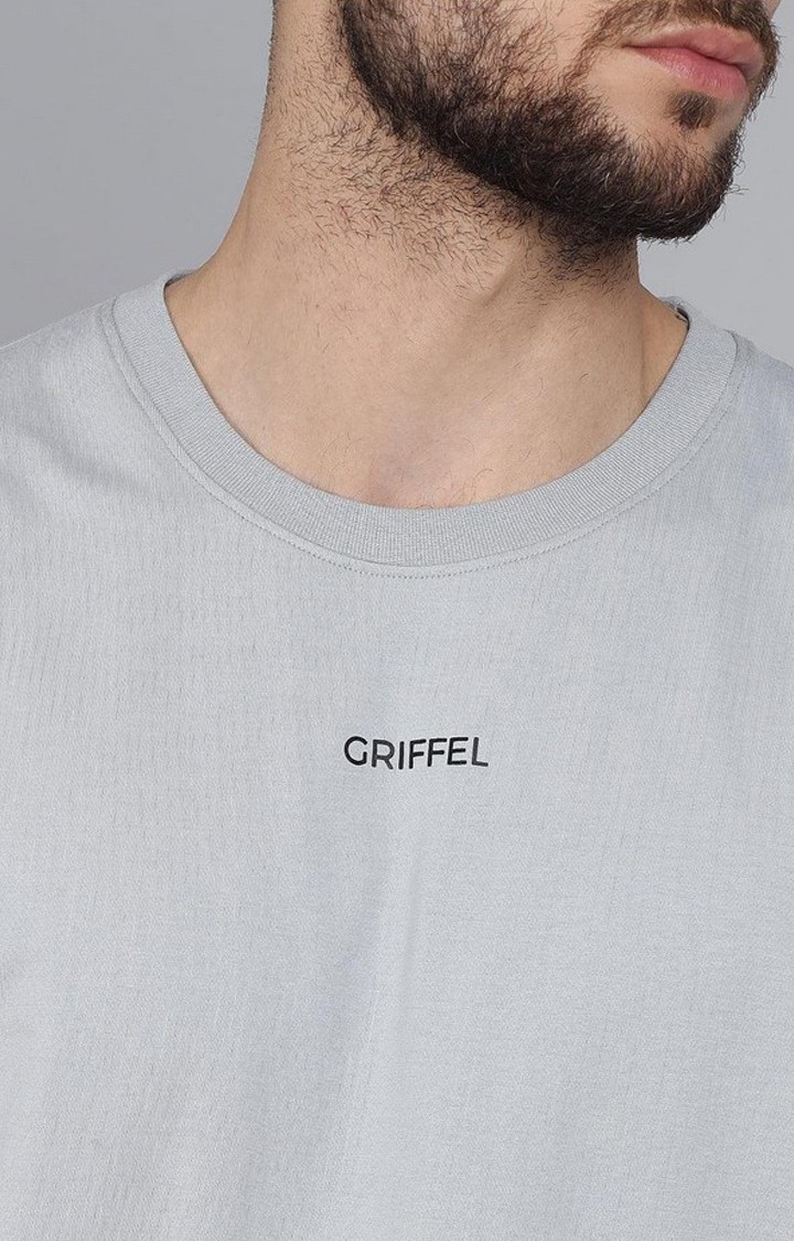 Men's Steel Grey Solid Co-ords