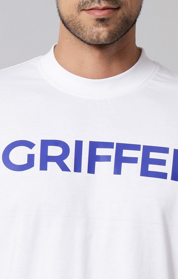 Men's White Typographic Co-ords