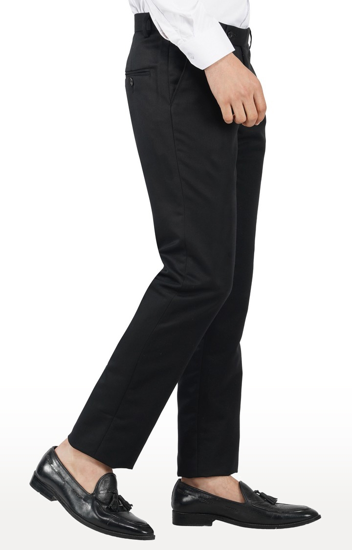 KACHCHAP Slim Fit Men Black Trousers - Buy KACHCHAP Slim Fit Men Black  Trousers Online at Best Prices in India | Flipkart.com