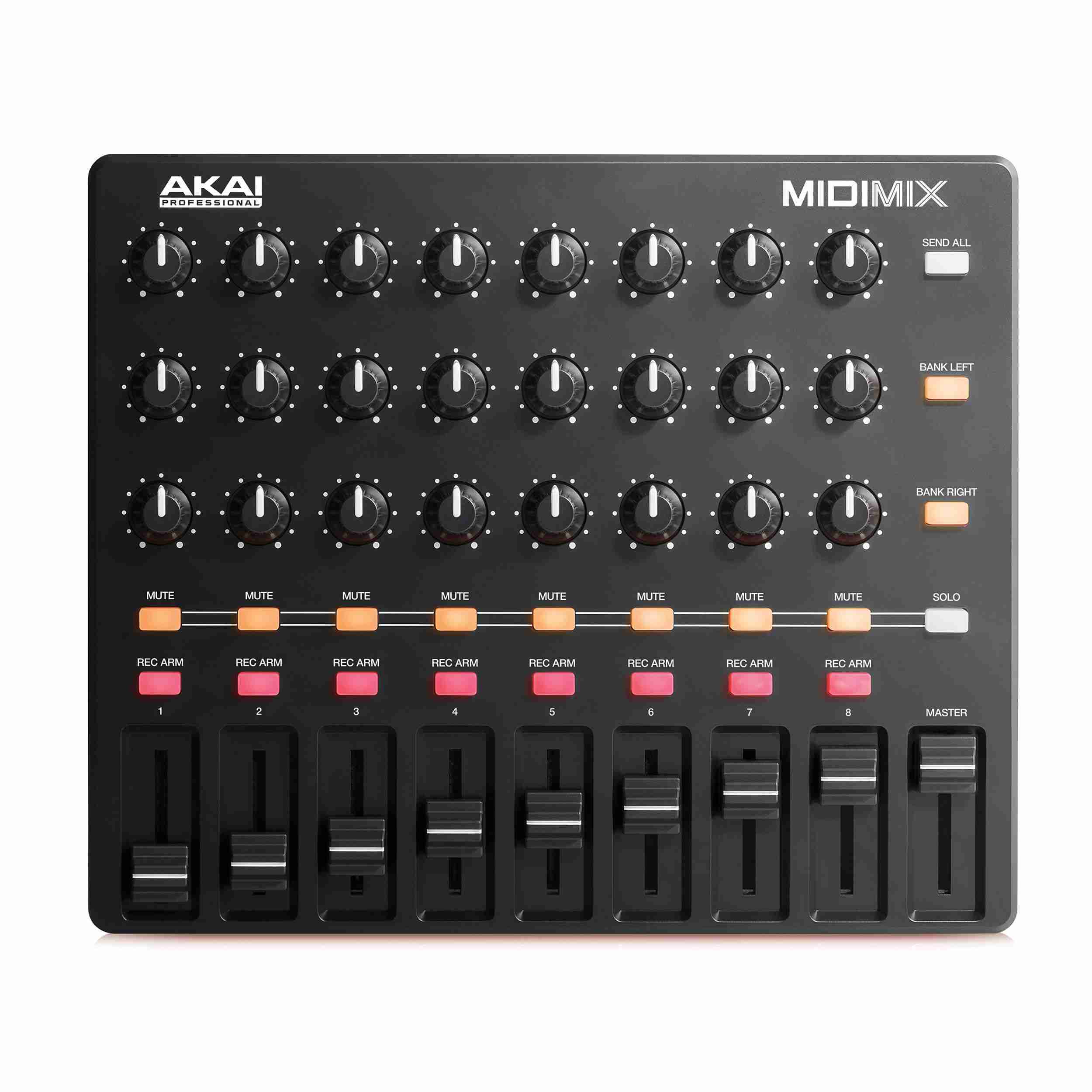 Akai Professional MIDImix Portable USB MIDI Mixer Controller 9