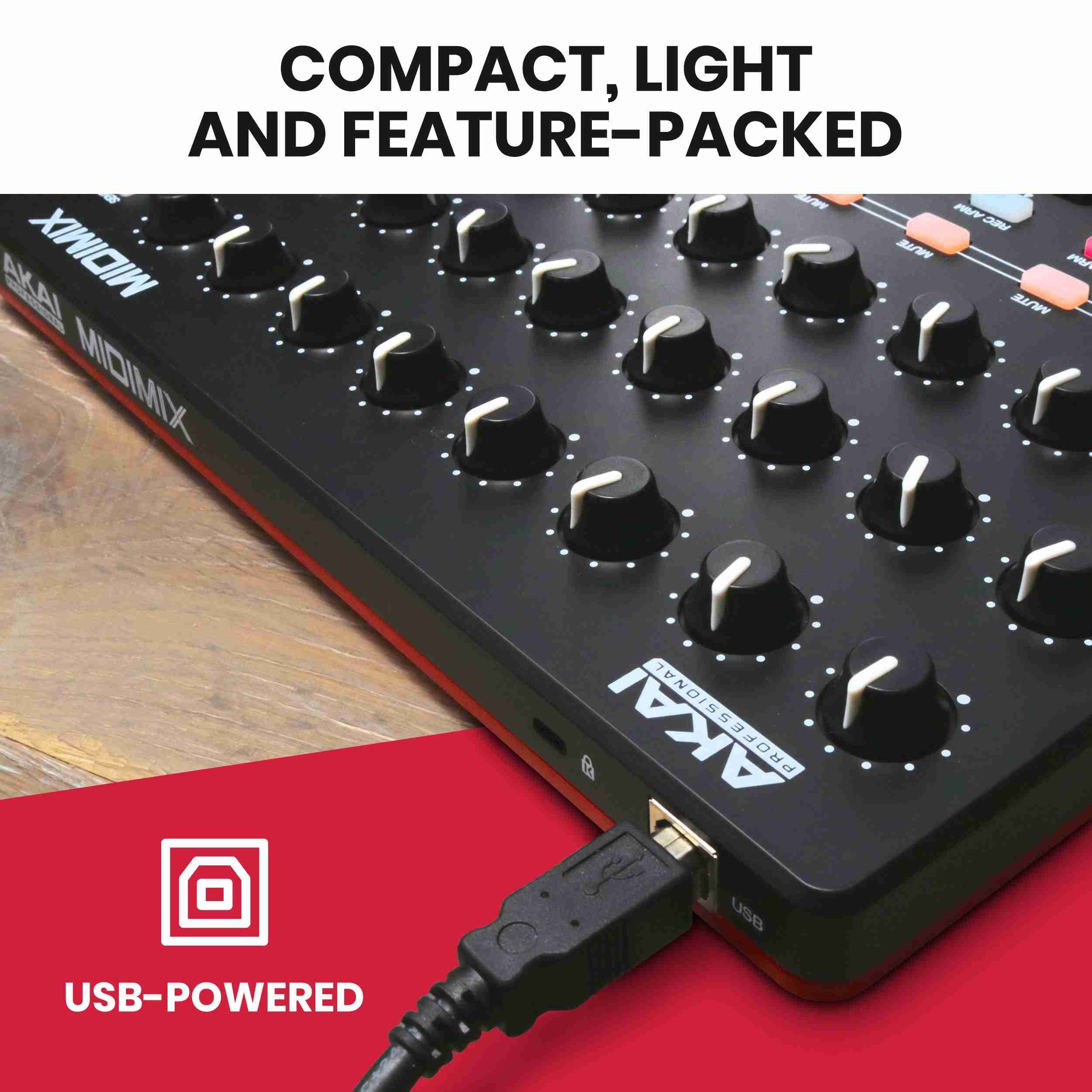 Akai Professional MIDImix Portable USB MIDI Mixer Controller 5