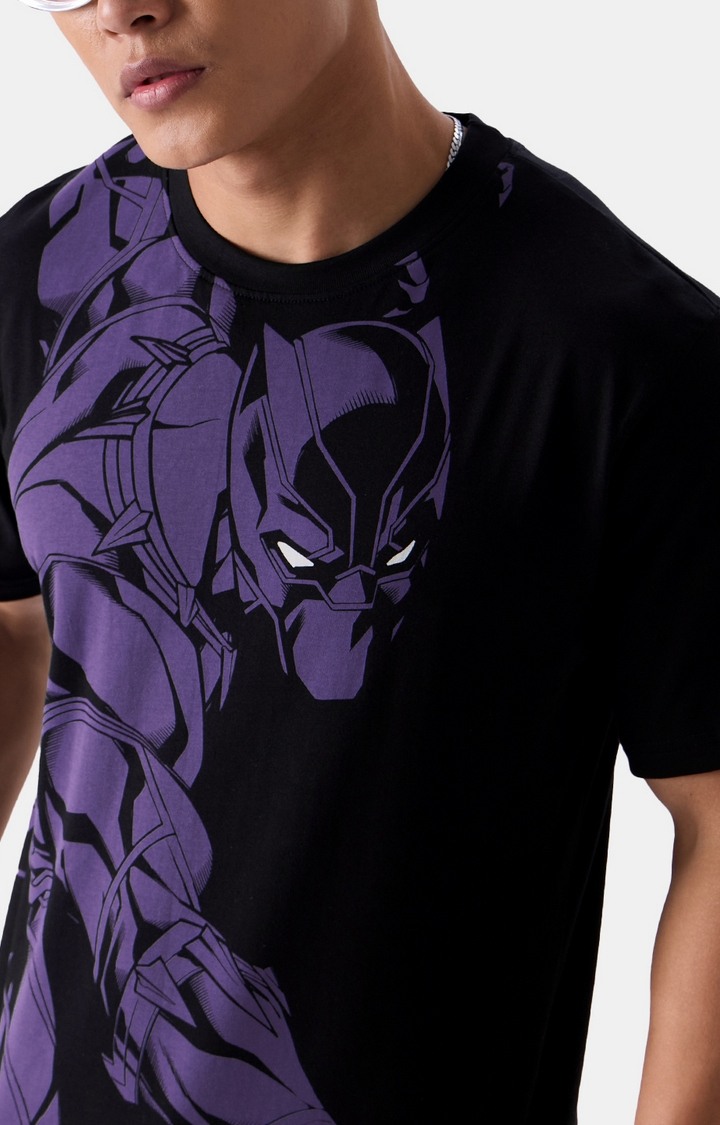Men's Official Black Panther The King T-Shirts