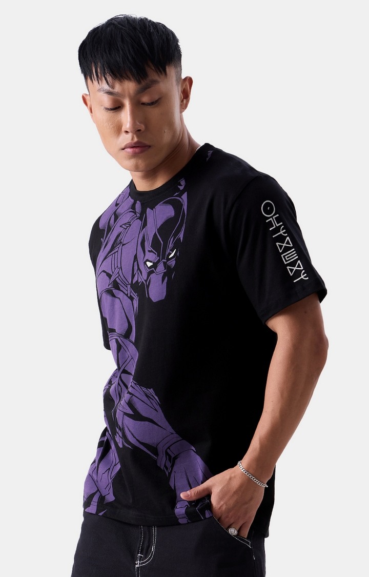 Men's Official Black Panther The King T-Shirts
