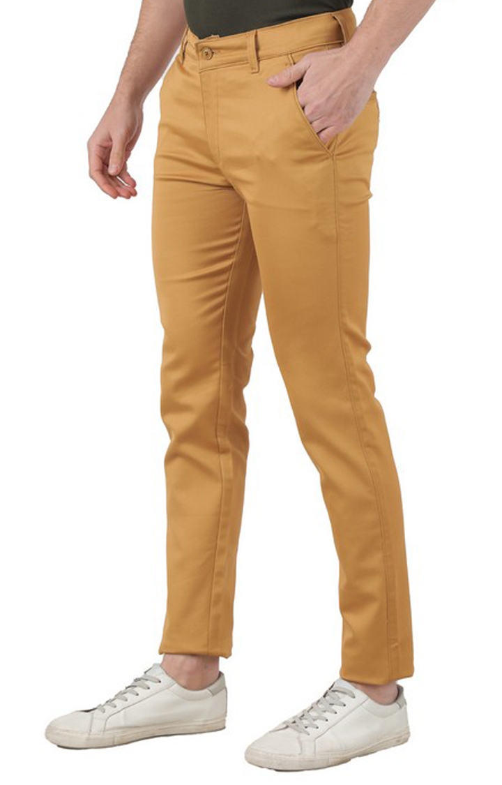 TAHVO | TAHVO Men Brown Trousers 1