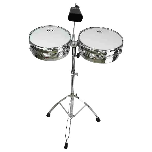 TS-01 13"-14" Timbales with 7" Metal Cowbell