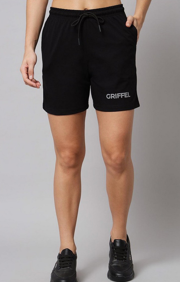Women's Black Typographic Co-ords