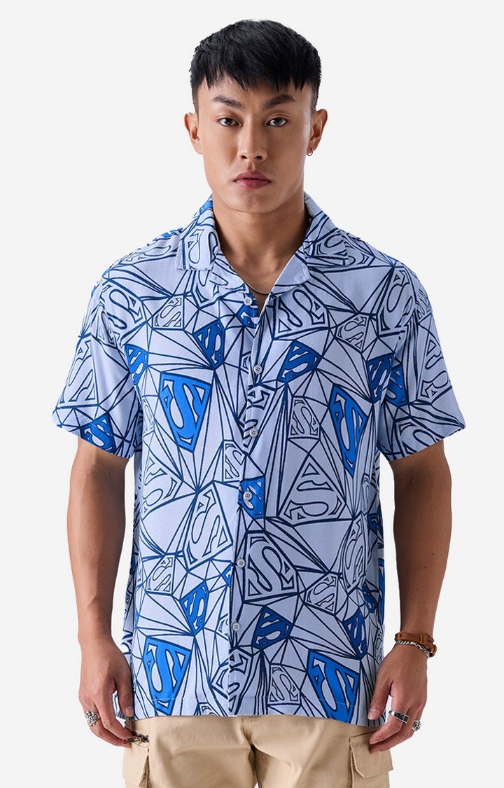 Men's Official Superman Logo Holiday Shirts
