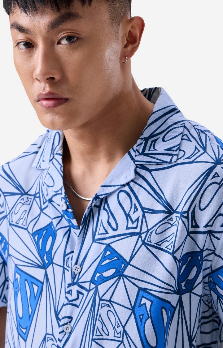 Men's Official Superman Logo Holiday Shirts