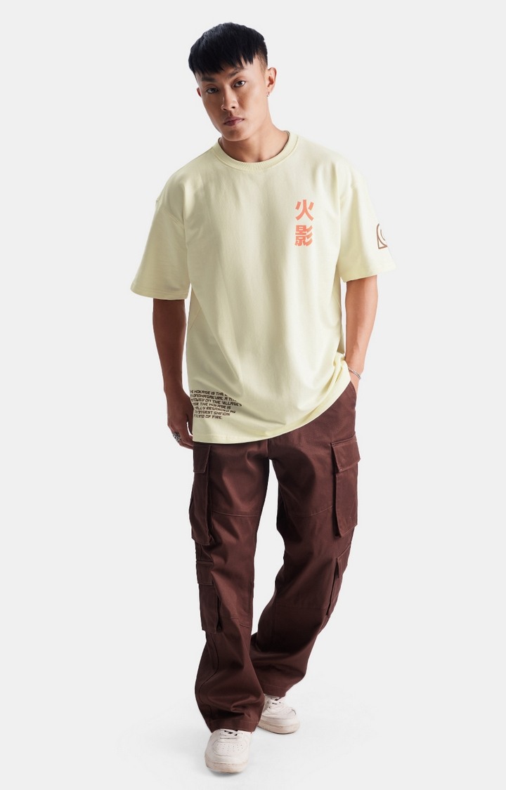 Men's Official Naruto Hokage Boxy T-Shirt