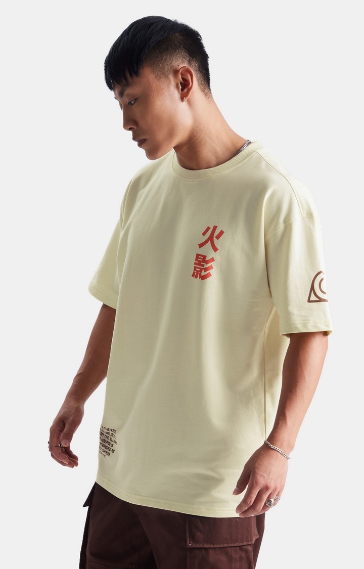 Men's Official Naruto Hokage Boxy T-Shirt