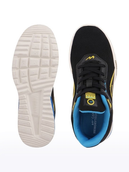 Campus Shoes | Boys Black ABRA CHILD Running Shoes 3