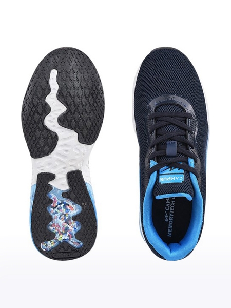 Campus Shoes | Boys Blue CLAY CHILD Running Shoes 3