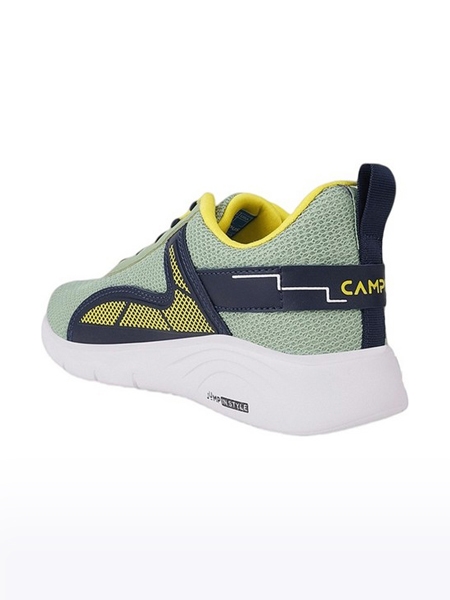 Campus Shoes | Boys Green CAMP RENLY JR Running Shoes 2