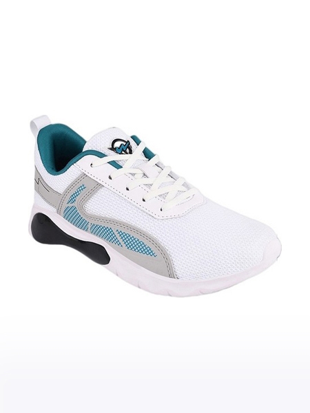 Campus Shoes | Boys White CAMP RENLY JR Running Shoes 0