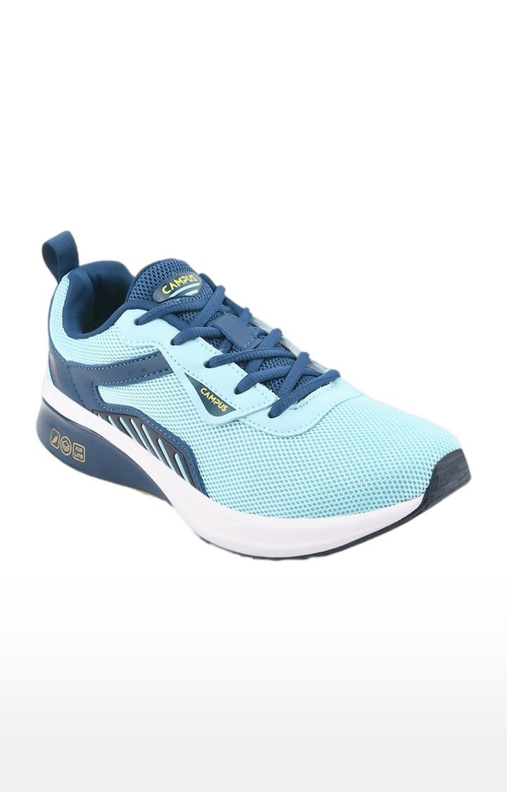 Campus Shoes | Blue Unisex Mesh Running Shoes 0