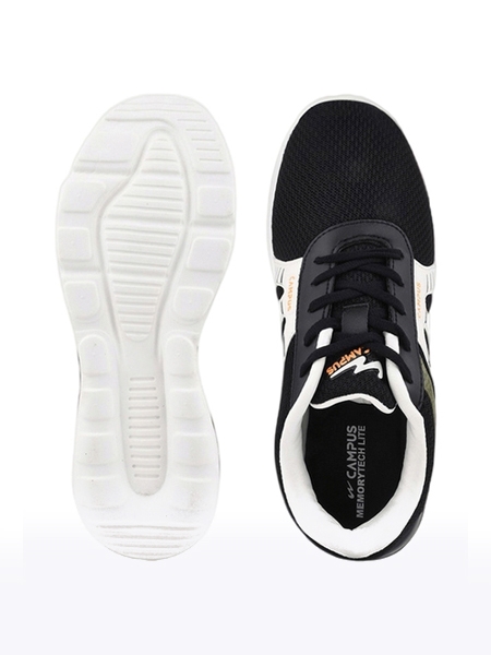 Campus Shoes | Unisex Black CAMP LITTILE JR Running Shoes 3