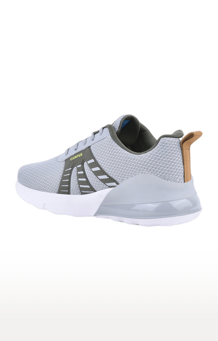 Campus Shoes | Unisex Grey Mesh Running Shoes 2