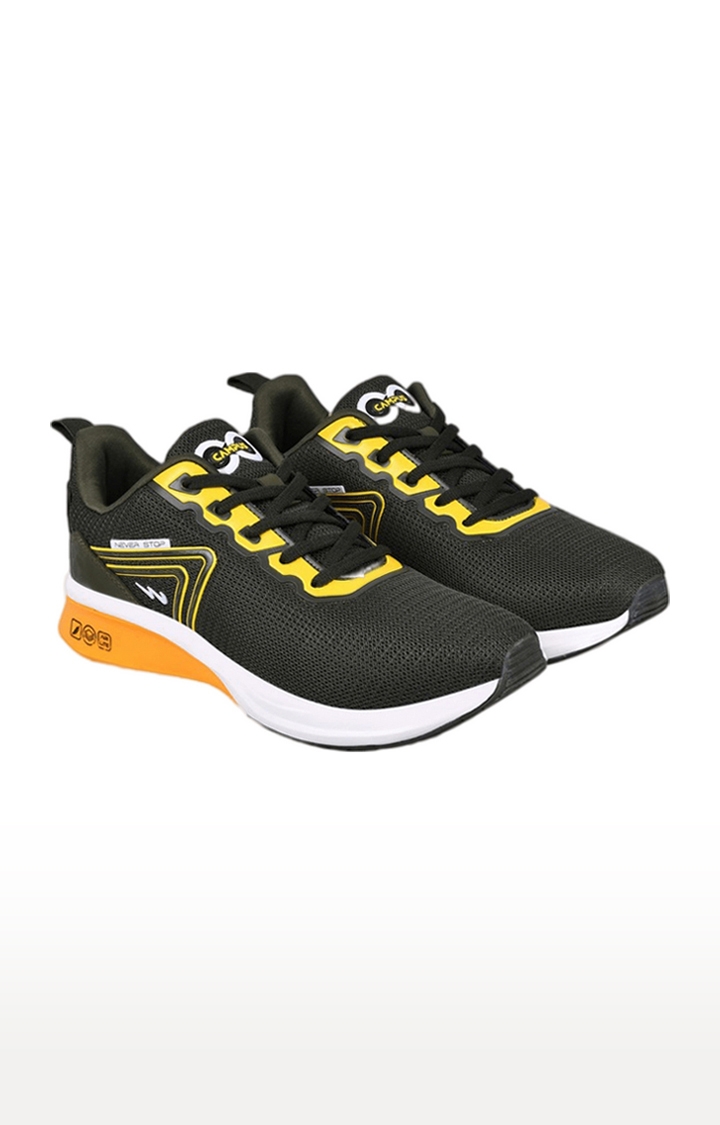 Campus Shoes | Men's  Yellow  Running Shoes 0