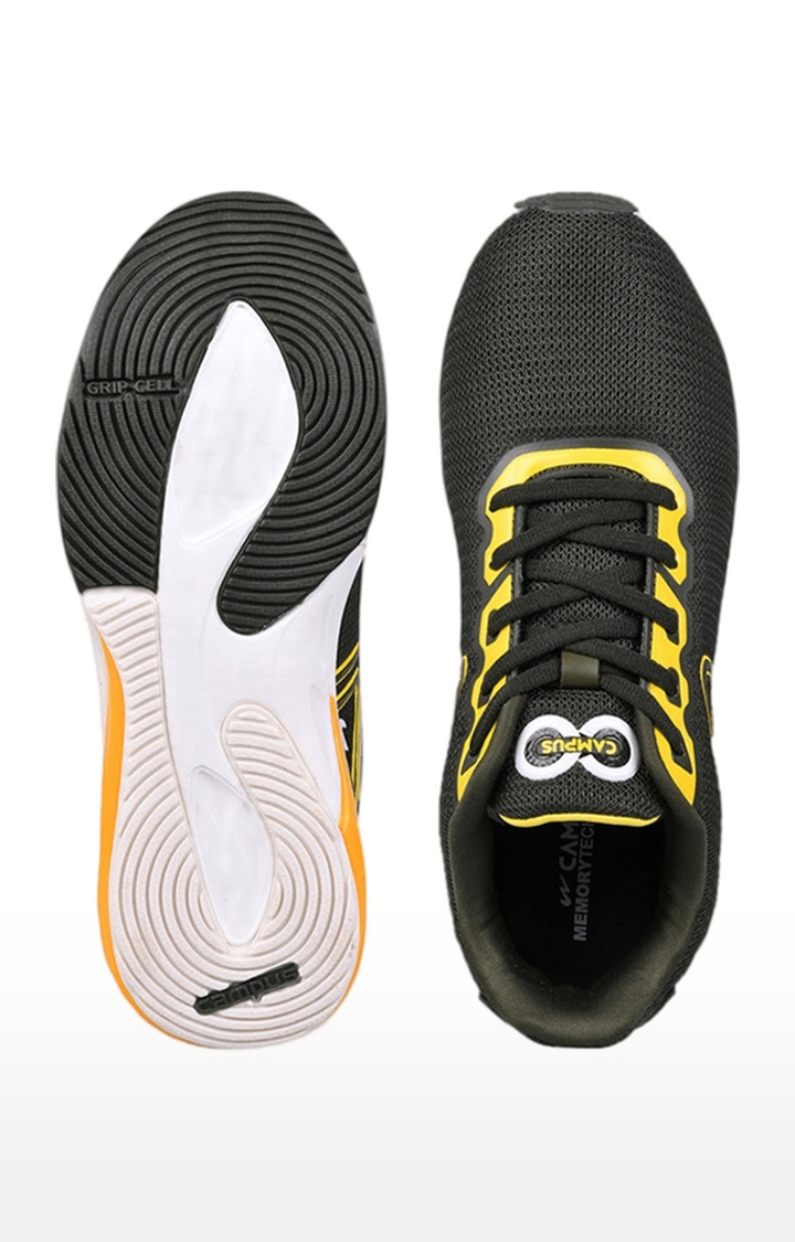 Campus Shoes | Men's  Yellow  Running Shoes 2