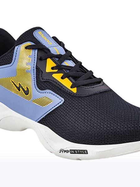 Campus Shoes | Boys Blue BLUTO JR Running Shoes 3