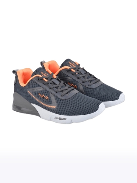 Campus Shoes | Boys Grey CAMP BEAST JR Running Shoes 0