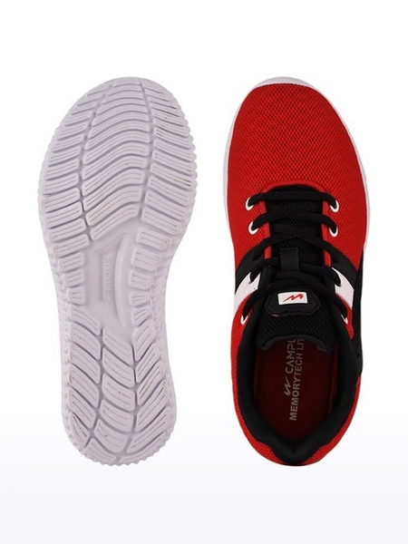 Campus Shoes | Boys Red MANTRA NEW JR Running Shoes 3