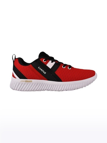 Campus Shoes | Boys Red MANTRA NEW JR Running Shoes 1