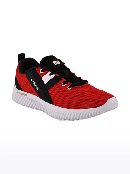 Campus Shoes | Boys Red MANTRA NEW JR Running Shoes 0