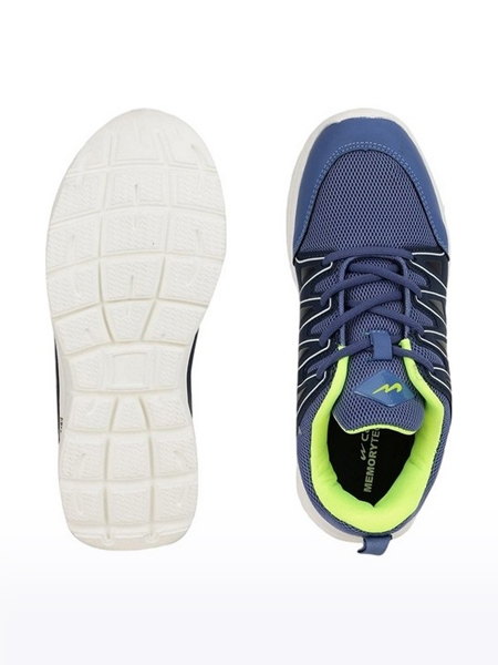 Campus Shoes | Boys Blue RYME JR Running Shoes 2