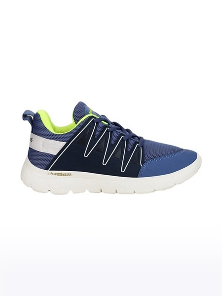 Campus Shoes | Boys Blue RYME JR Running Shoes 1