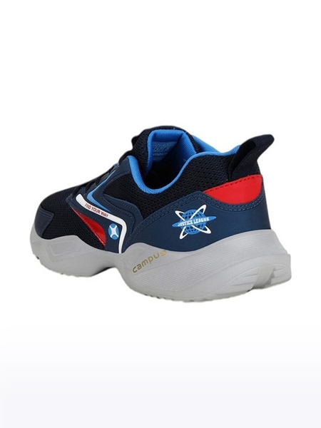 Campus Shoes | Boys Blue NINZA JR Running Shoes 2