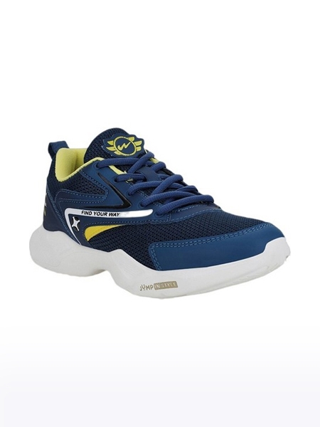 Campus Shoes | Boys Blue NINZA JR Running Shoes 0