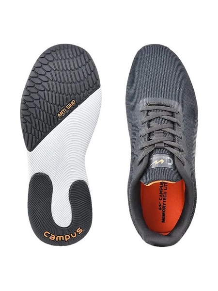 Campus Shoes | Men's Grey CAMP DIGO Running Shoes 3