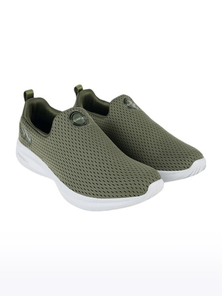 Campus Shoes | Men's Green KELEN Casual Slip ons 0