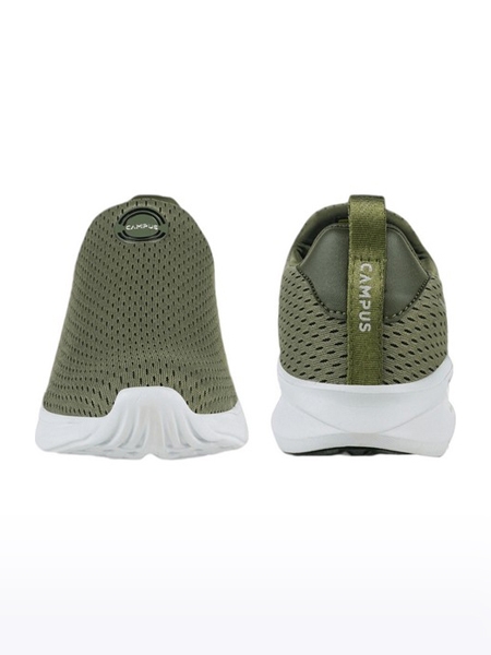 Campus Shoes | Men's Green KELEN Casual Slip ons 2