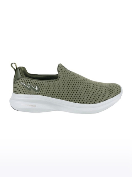 Campus Shoes | Men's Green KELEN Casual Slip ons 1