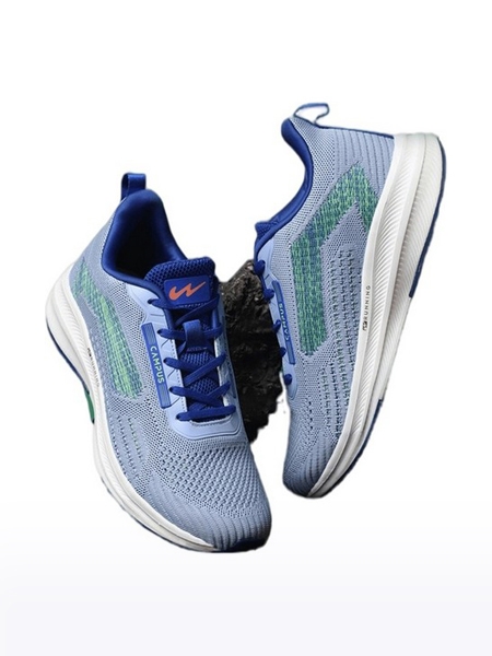 Campus Shoes | Men's Blue CAMP AXEL Running Shoes 4