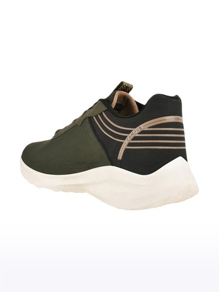 Campus Shoes | Men's Green CAMP PUNCH Running Shoes 2