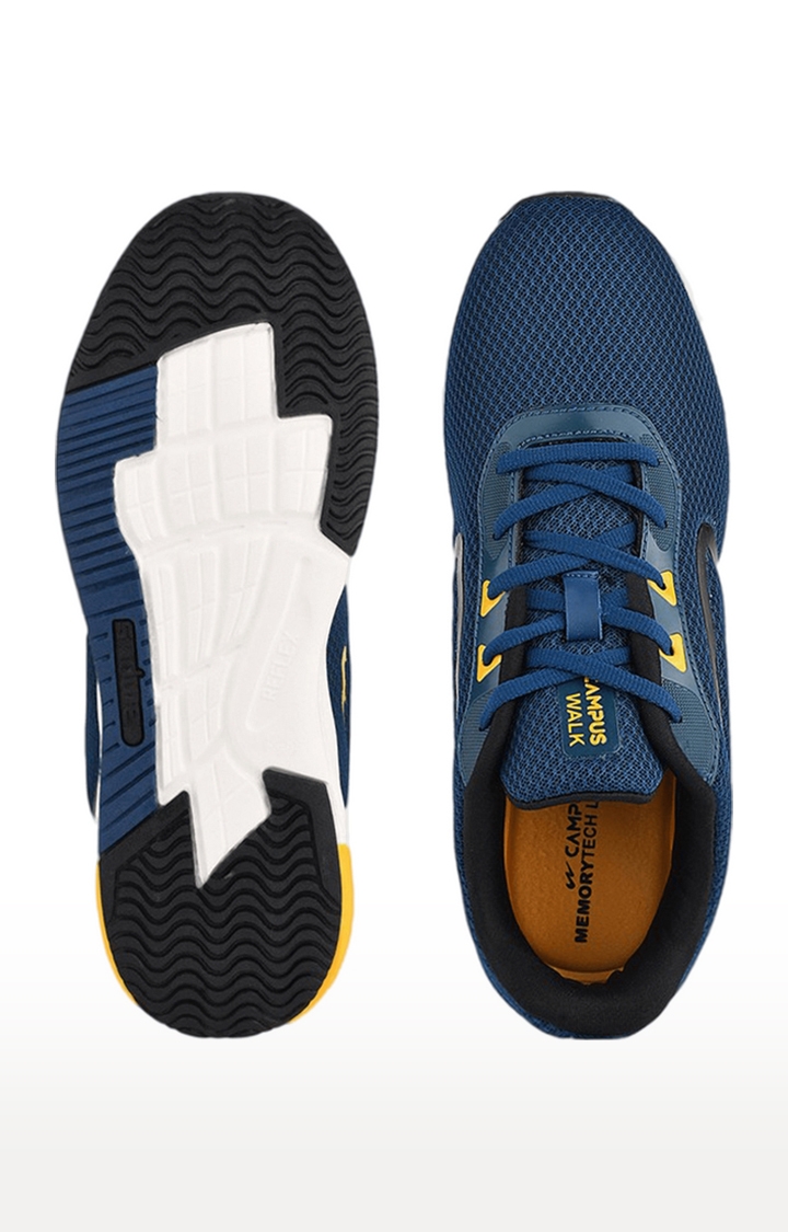 Campus Shoes | Men's Blue CAMP KARL Running Shoes 3