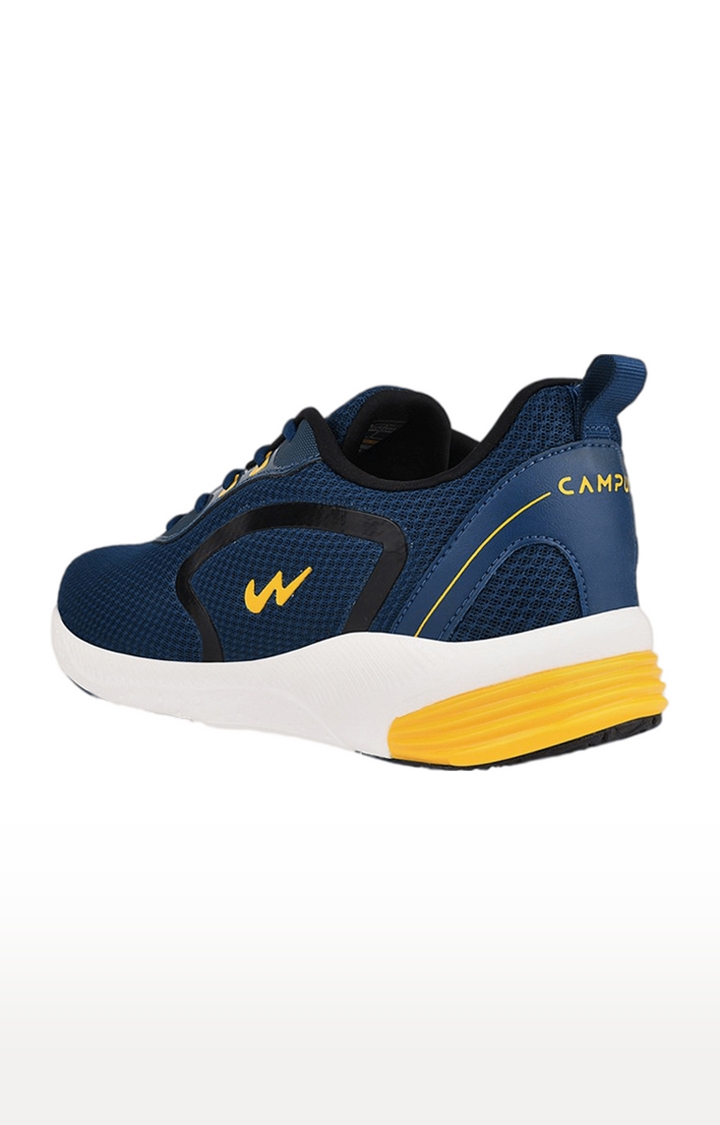 Campus Shoes | Men's Camp Blue Mesh Indoor Sports Shoes 2
