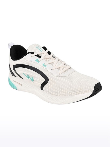 Campus Shoes | Men's White CAMP KARL Running Shoes 0