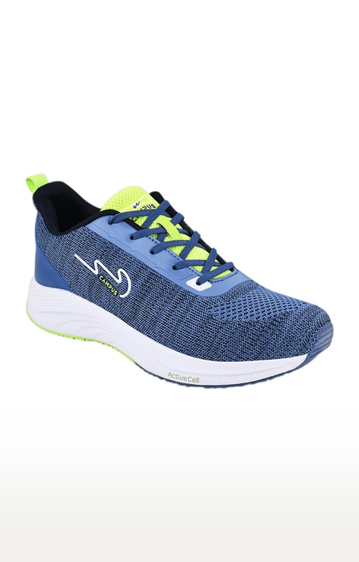 Men's Blue Mesh Running Shoes