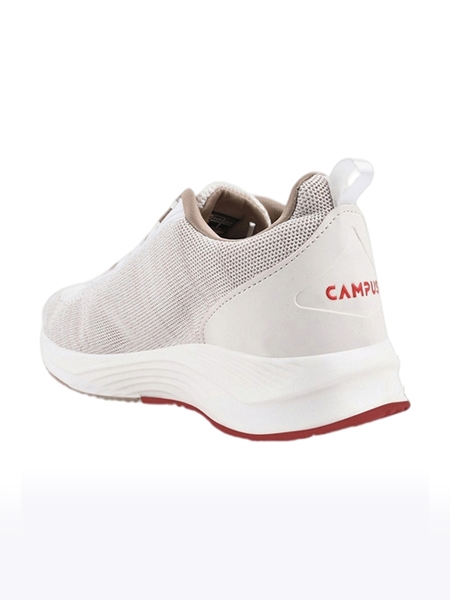 Campus Shoes | Men's White CAMP ZANE Running Shoes 2
