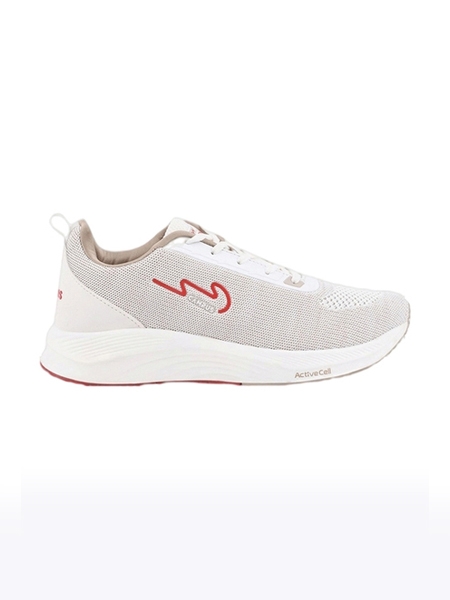 Campus Shoes | Men's White CAMP ZANE Running Shoes 1