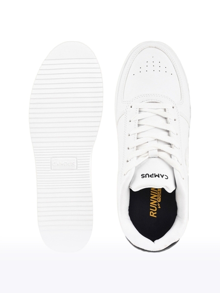 Campus Shoes | Men's White CAMP TUCKER Sneakers 3